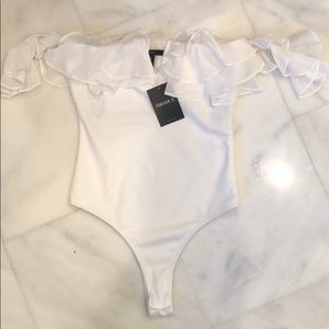 NWT Forever21 Off Shoulder Bodysuit